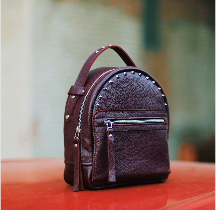 Рюкзак из кожи Jizuz Fiji Wine