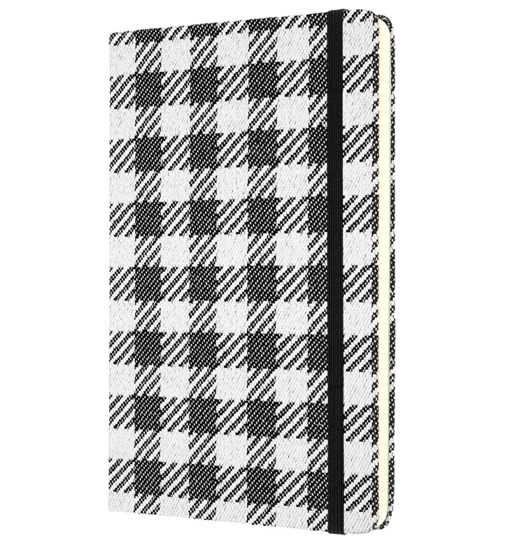 Средний Блокнот Moleskine Blend 20 Черный Шахматный Паттерн Линия