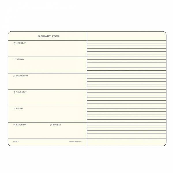 Карманный Еженедельник с заметками Leuchtturm1917  Мягкая обложка Ягодный 2020 (359963)