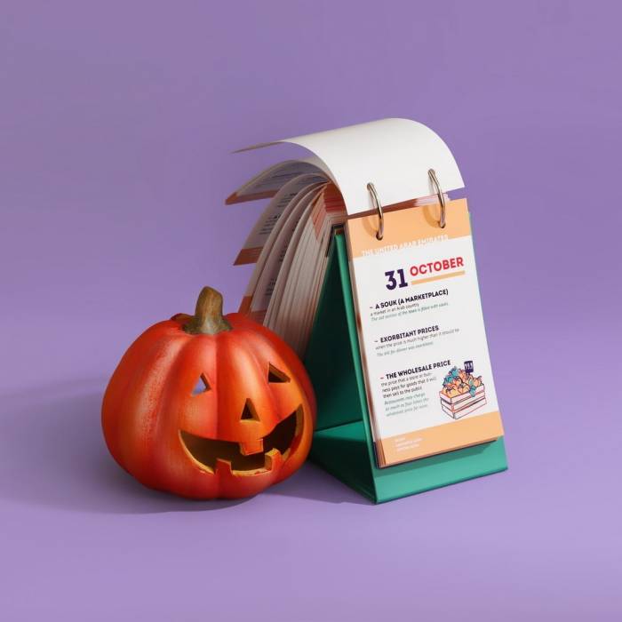 Английский календарь Gifty Traveling