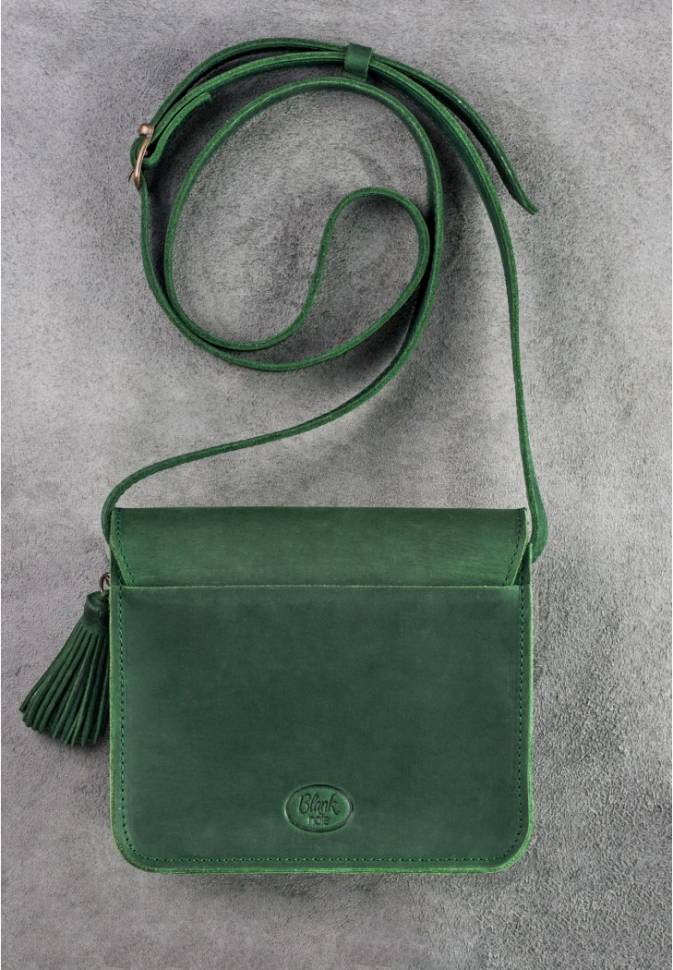 Бохо-сумка BlankNote Лилу Изумруд