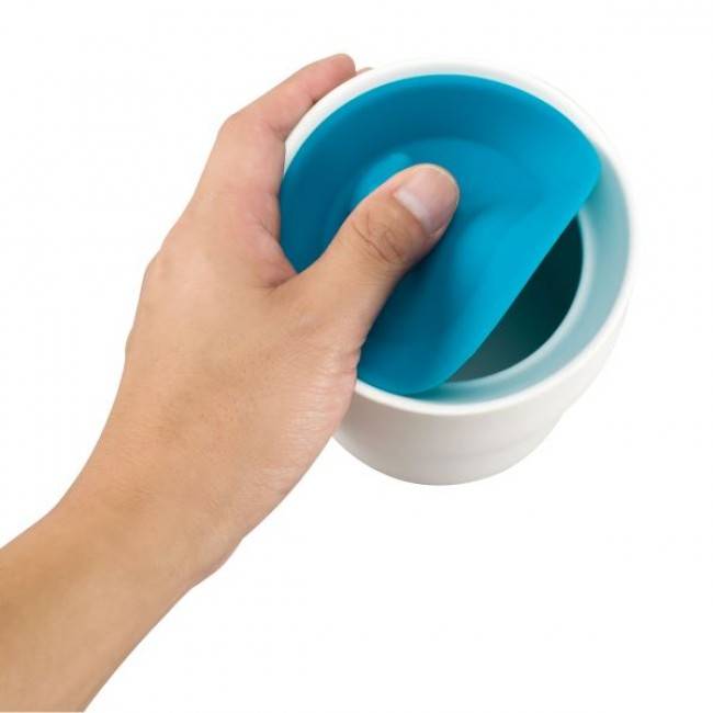 Ємність для зберігання чаю, кави або спецій PO Notin жовта