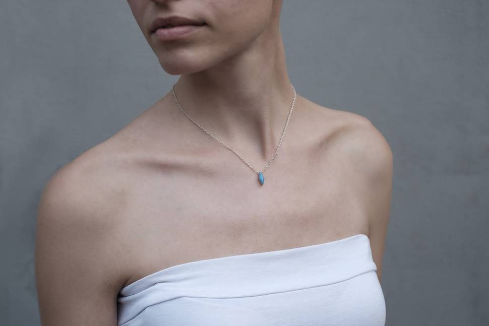 Подвес из серебра PJ Ромб