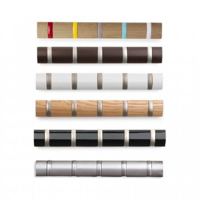 Настенная вешалка UMBRA 5 Flip Белая