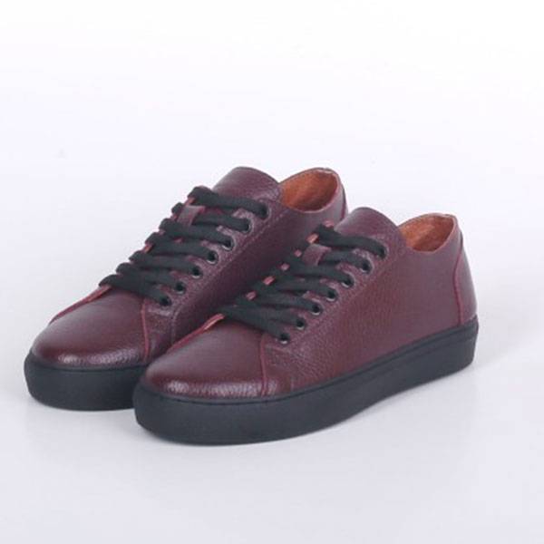 Кожаные кеды Jizuz Classic Wine Кожаные кеды Jizuz Classic Wine