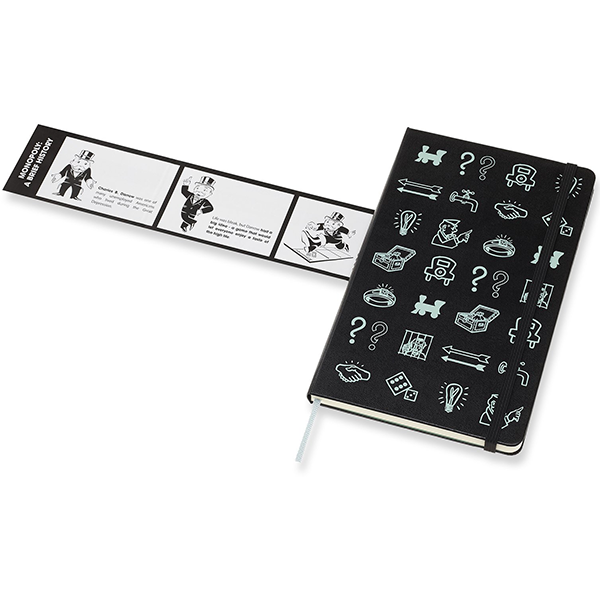 Средний блокнот Moleskine Monopoly Твердая обложка Линия