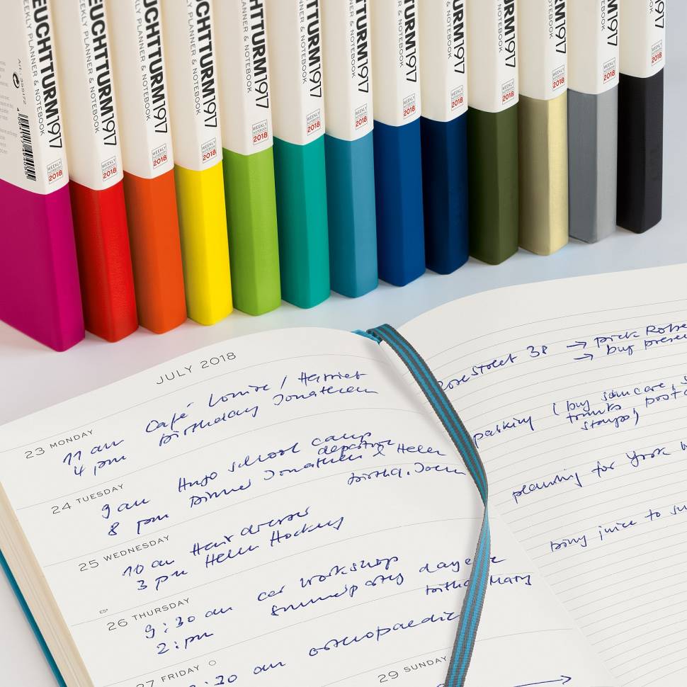 Еженедельник с заметками Leuchtturm1917 Master Черный 2019 (357797)