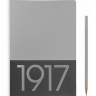 Средний блокнот Leuchtturm1917 JottBook Серебряный Линия 2 шт (355534)