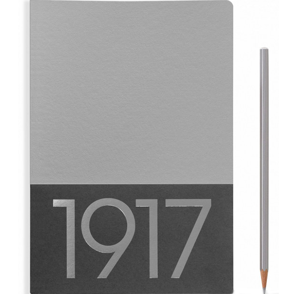 Средний блокнот Leuchtturm1917 JottBook Серебряный Линия 2 шт (355534)