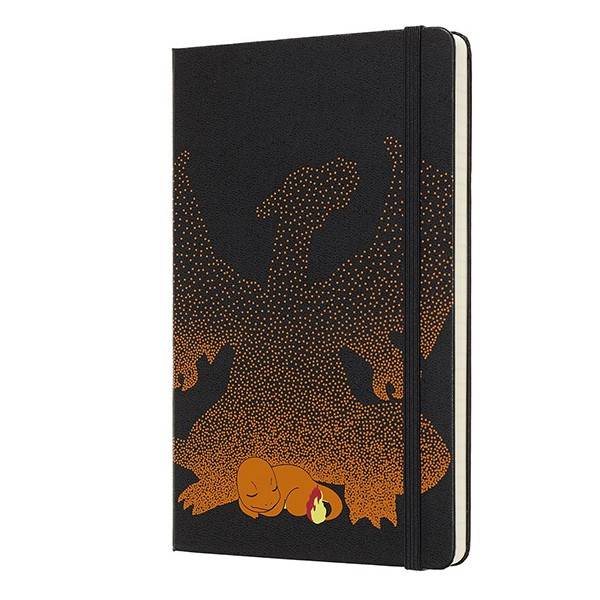 Средний блокнот Moleskine Pokemon Черный Линия
