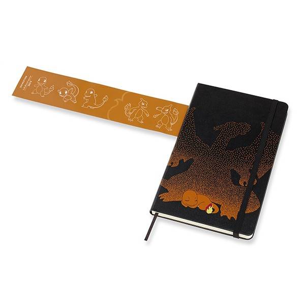 Средний блокнот Moleskine Pokemon Черный Линия