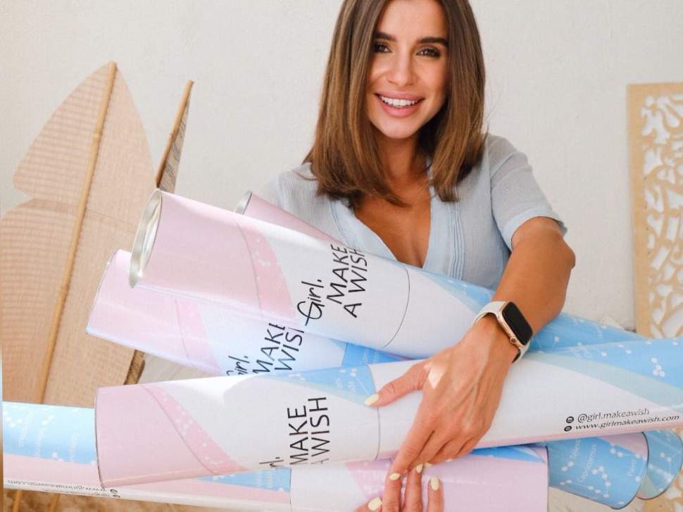 Карта Бажань Girl, Make a Wish в тубусі Карта Бажань Girl, Make a Wish в тубусі