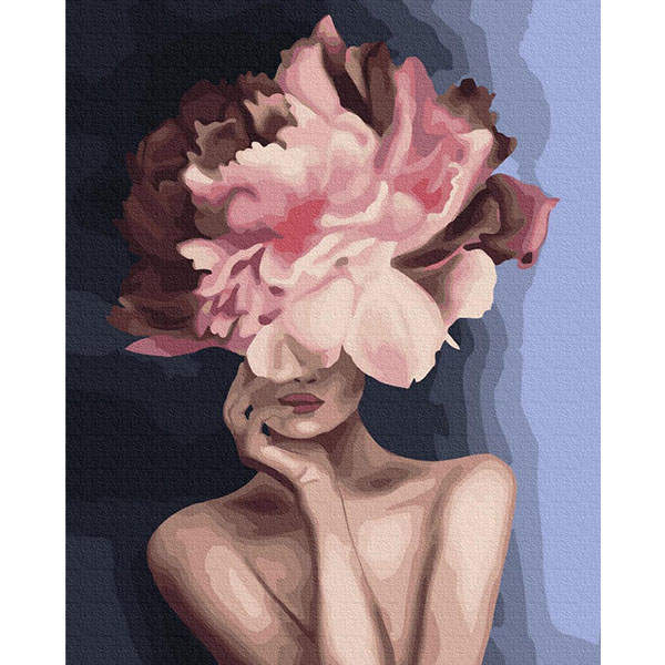 Картина по номерам Изящный цветок 40x50 см