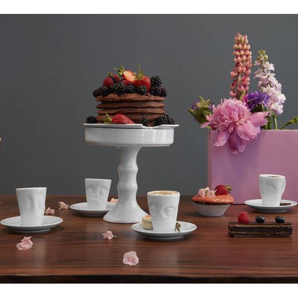 Чашка для эспрессо Tassen Verdutzt 80 мл Белая