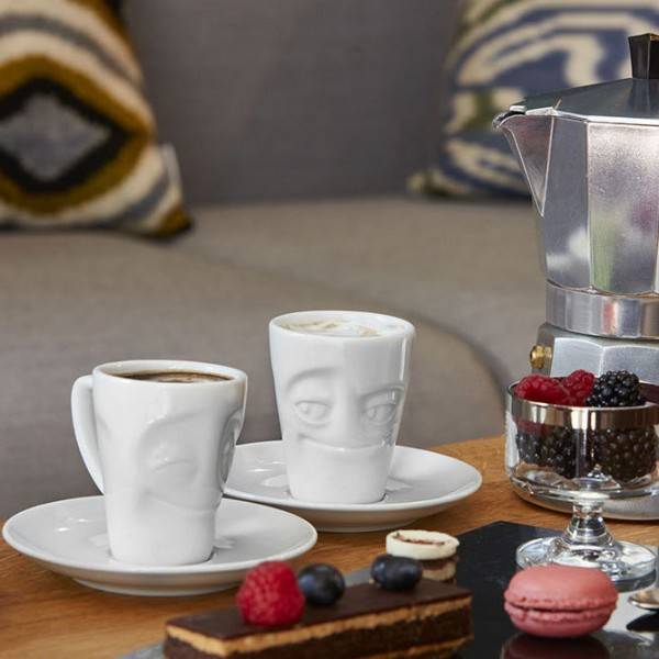 Чашка для эспрессо Tassen Verdutzt 80 мл Белая