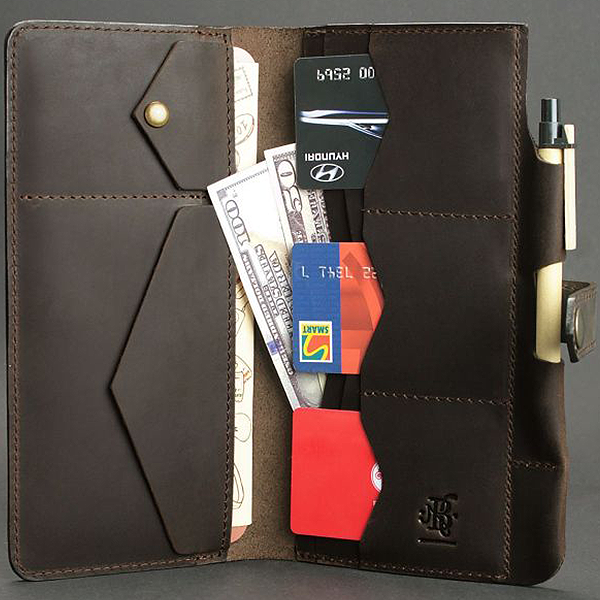 Кожаный тревел-кейс ver. 4.0 Орех BlankNote