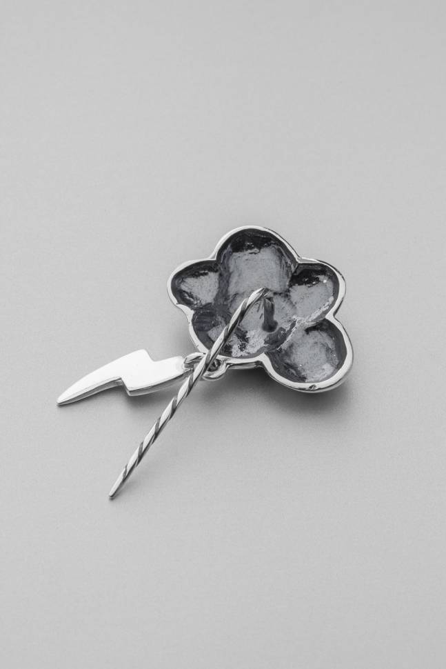 Брошь из серебра Côte & Jeunot Тучка