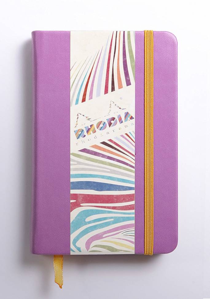 Блокнот Rhodia Rhodiarama розовый А6 линия