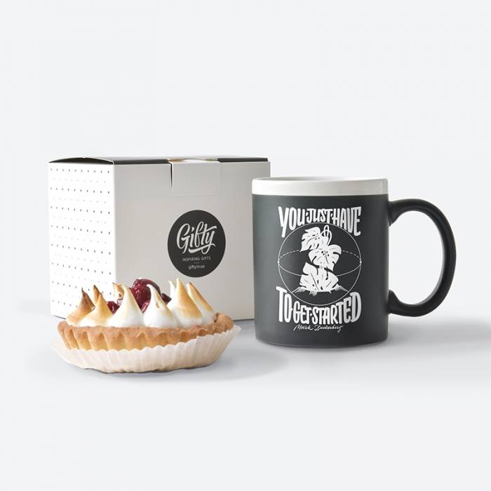 Gifty Чашка с мелом Get Started White 320 мл