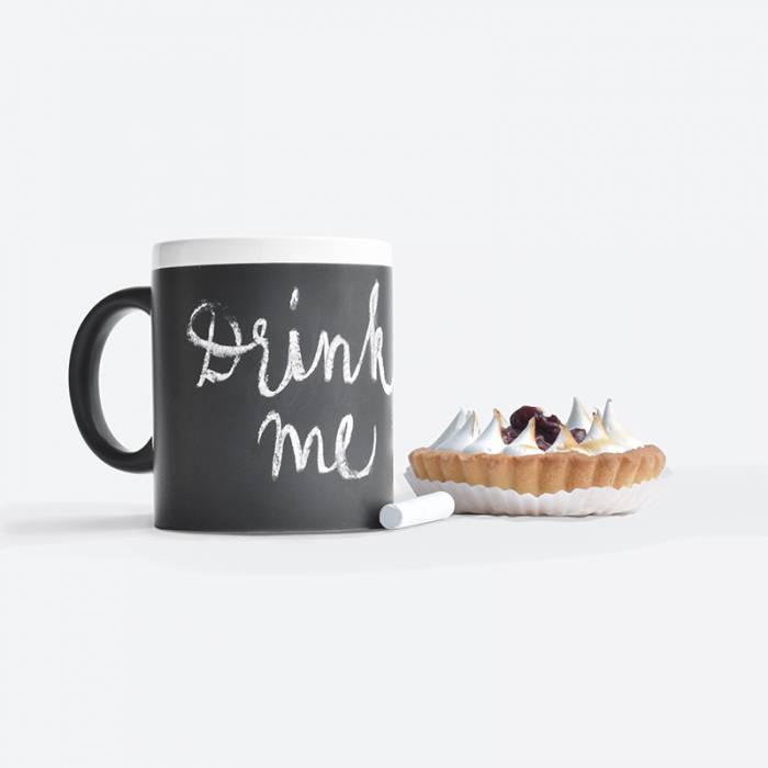 Gifty Чашка с мелом Get Started White 320 мл