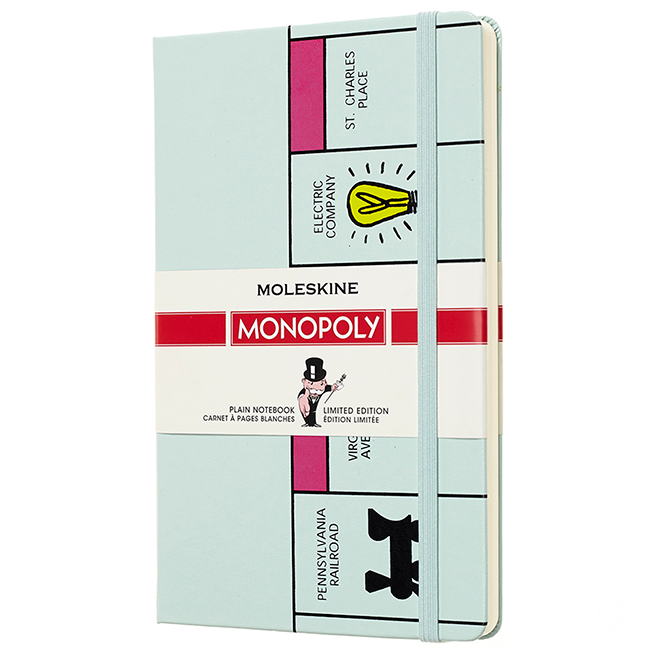 Средний блокнот Moleskine Monopoly Твердая обложка Чистые листы