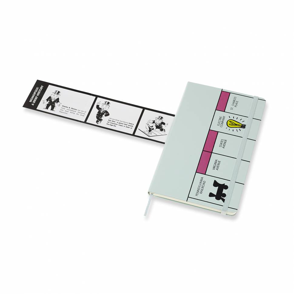 Средний блокнот Moleskine Monopoly Твердая обложка Чистые листы
