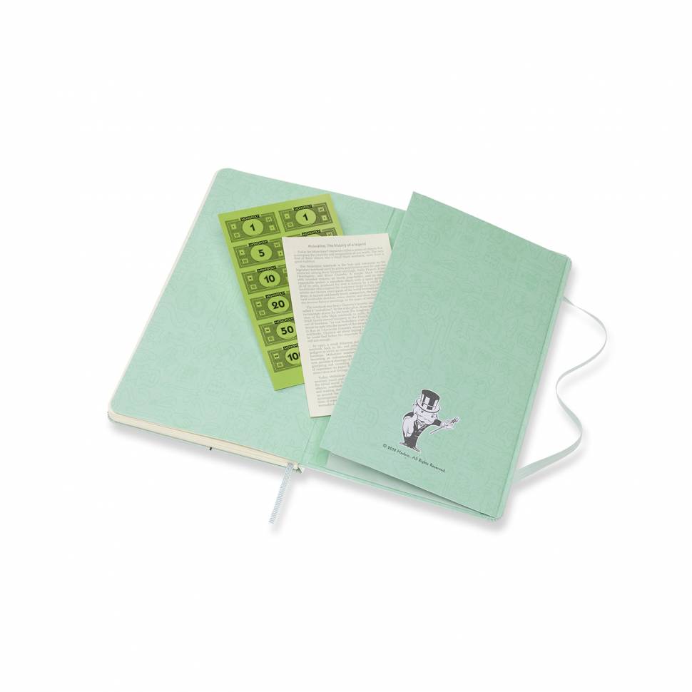 Средний блокнот Moleskine Monopoly Твердая обложка Чистые листы