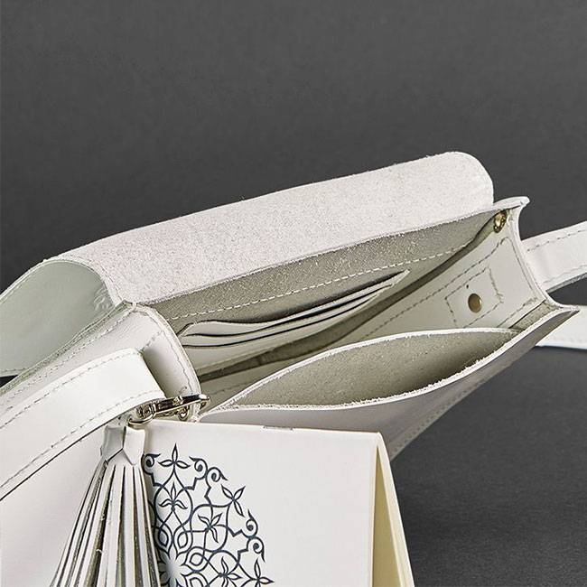 Бохо-сумка BlankNote Лилу Белая