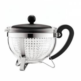 Заварочный чайник Bodum Chambord 1 л Черный