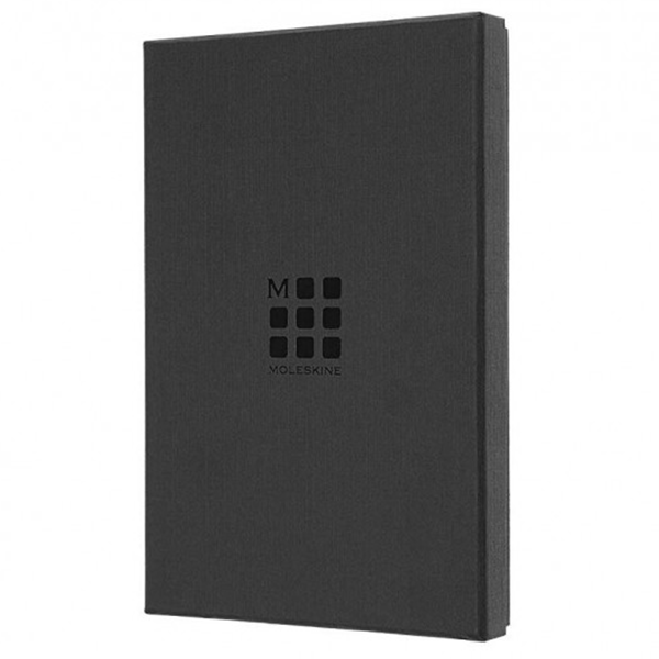 Блокнот Moleskine Leather Средний Коричневый с Коробкой