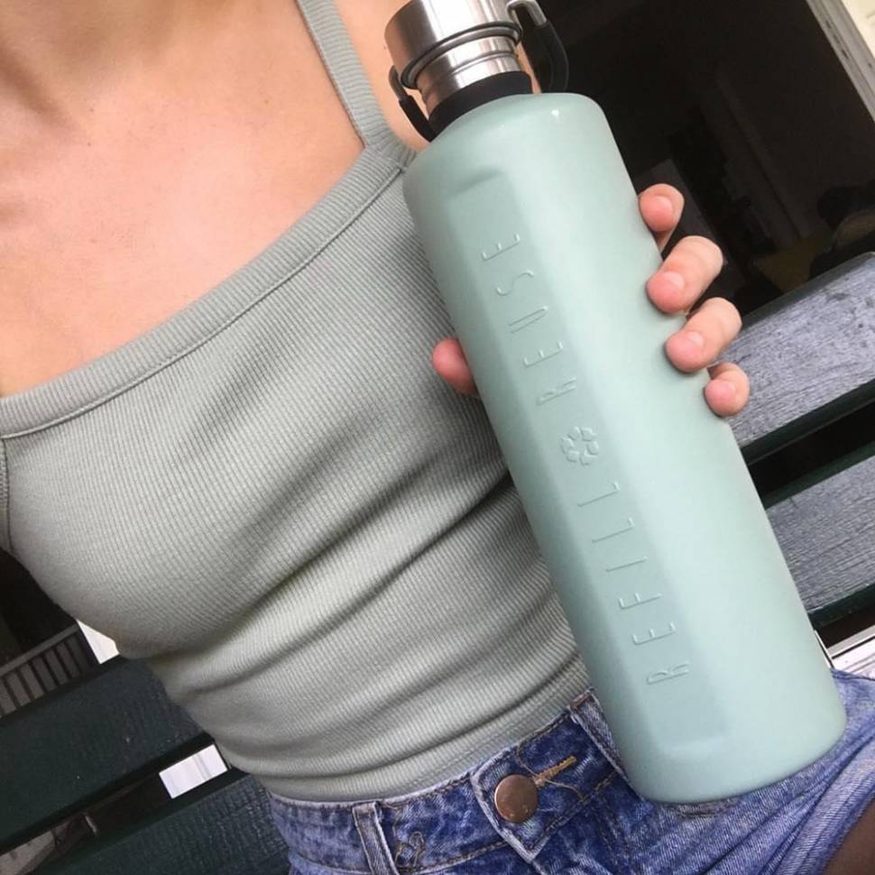 Бутылка для воды Cheeki Classic Single Wall 1 литр Pistachio