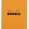 Блокнот Rhodia Pad Оранжевый, клетка, 7,4х21 см