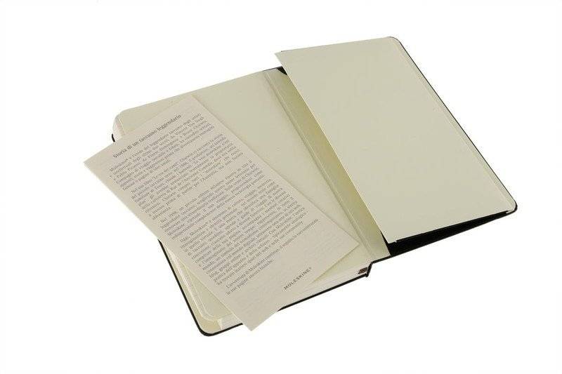 Средний блокнот Moleskine ST Snake чистые листы темно-синий