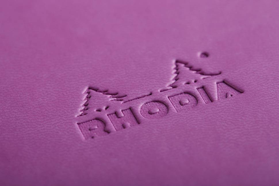 Блокнот Rhodia Rhodiarama розовый А6 чистые листы