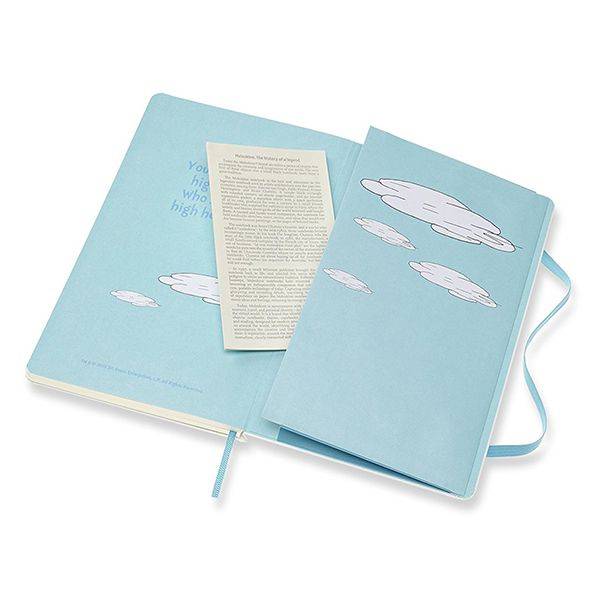 Средний блокнот Moleskine Dr. Seuss Твердая обложка Белый Линия