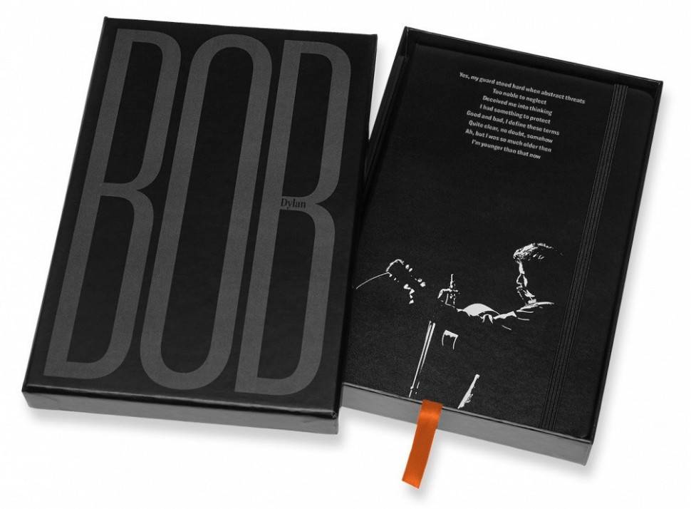 Средний Блокнот Moleskine Bob Dylan в Подарочной Упаковке Линия