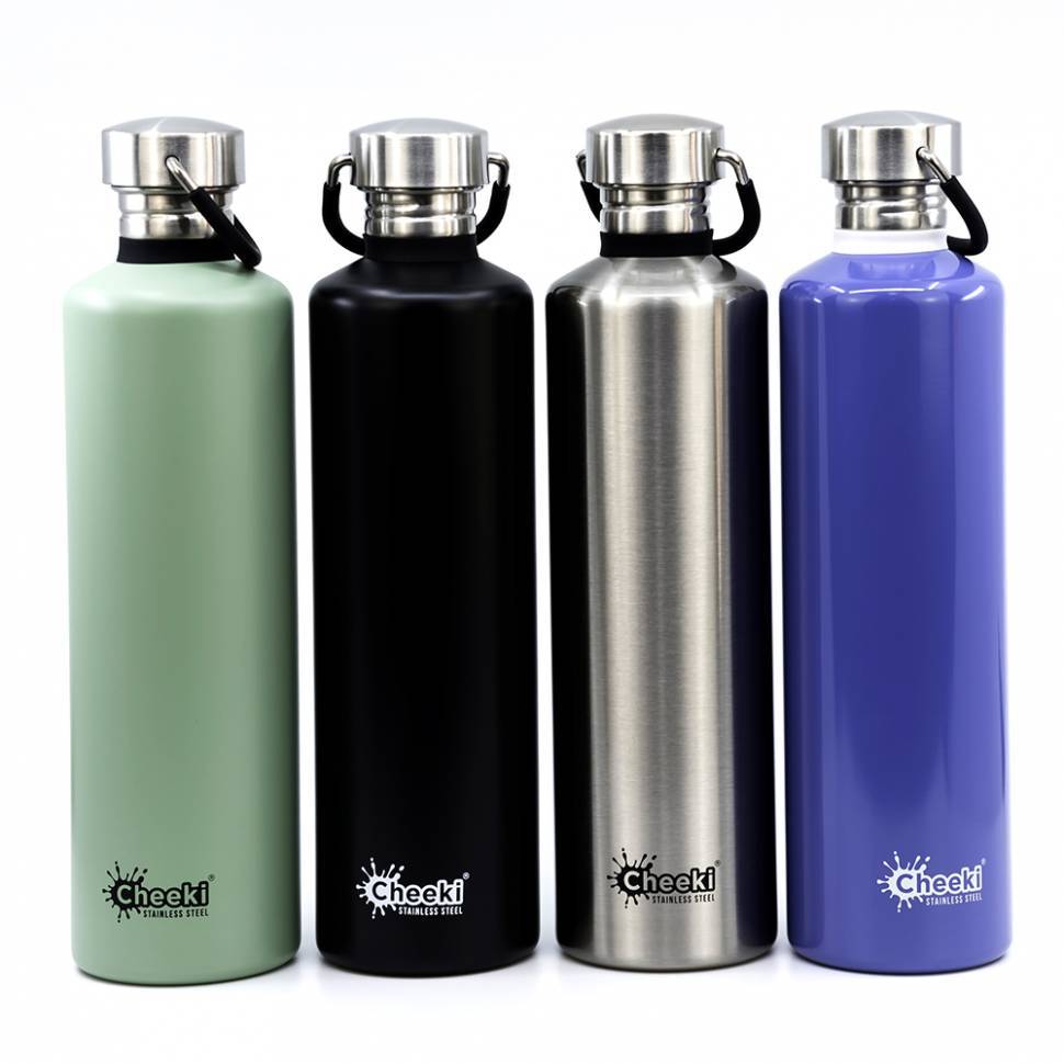 Бутылка для воды Cheeki Classic Single Wall 1 литр Silver