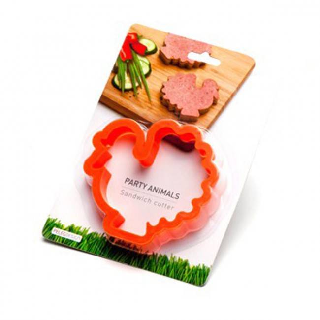 Форма для бутербродов Turkey Party Animals Peleg Design