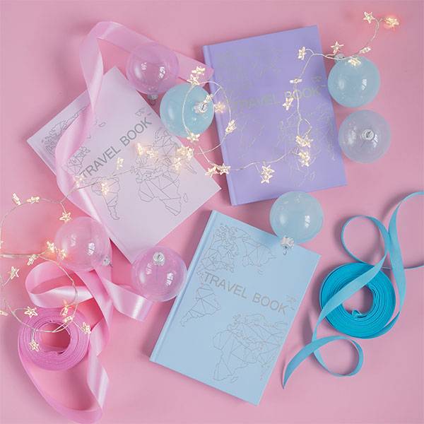 Блокнот планер Travel Book для путешествий Лаванда