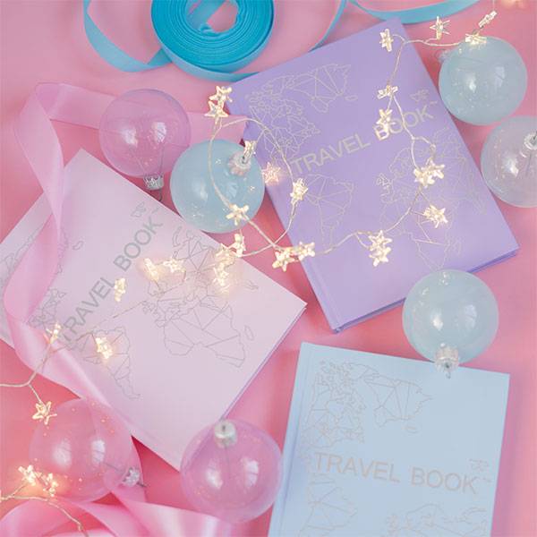 Блокнот планер Travel Book для путешествий Лаванда