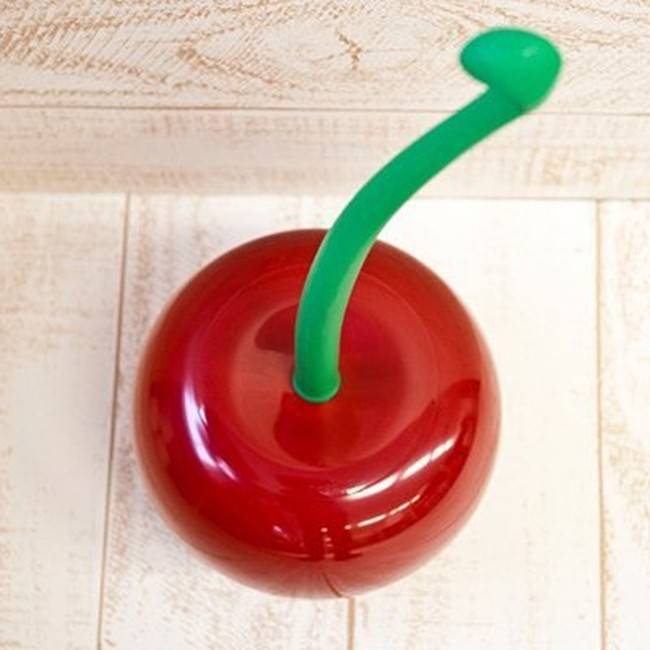Ершик туалетный Cherry Qualy Красный