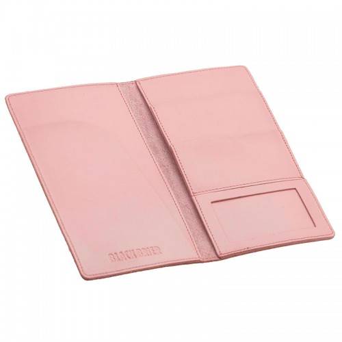 Тревел кейс из кожи Black Brier Пудровый