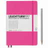 Блокнот Leuchtturm1917 Средний Розовый (new) Клетка (348110)