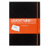 Блокнот Leuchtturm1917 WhiteLines Academy Pad A4 Черный Линия (345313) с отрывными листами
