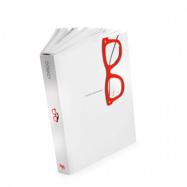 Закладка для книги Donkey Reading Glasses Красная