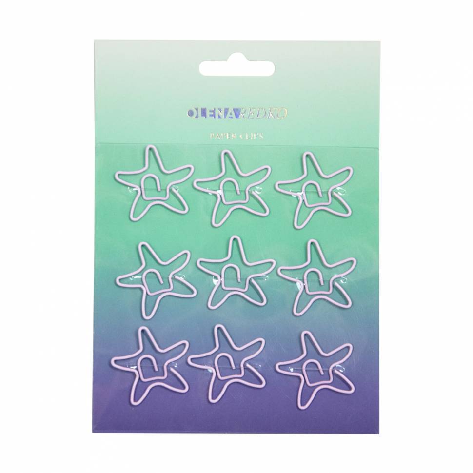 Набор металлических скрепок-закладок Mermaid Olena Redko