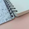 Скетчбук на пружине Jotter Кисики