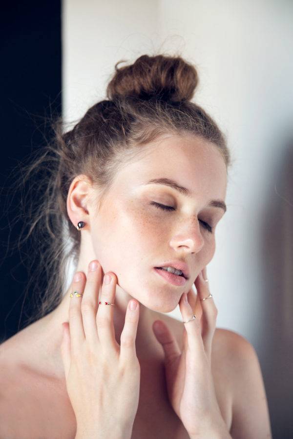 Моносерьга из серебра Côte & Jeunot с жемчужиной