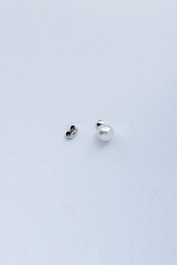 Моносерьга из серебра Côte & Jeunot с жемчужиной