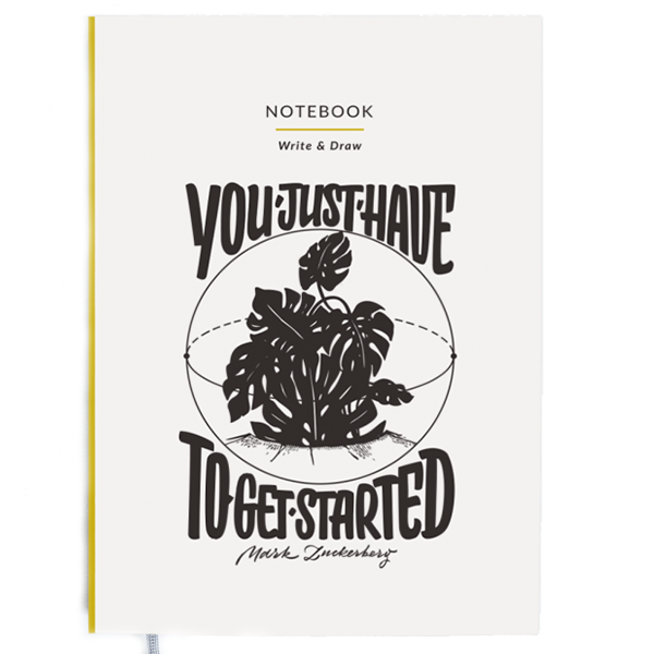 Блокнот Gifty Just Have L 19x13 см